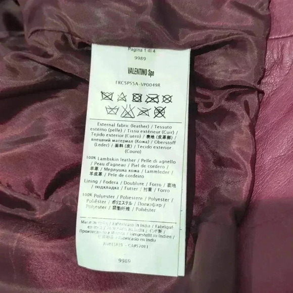 Red Valentino cropped leather jacket - Picture 15 of 17